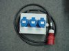Stromverteiler / Adapter CEE 16A -> 3 CEE 16A 2+PE